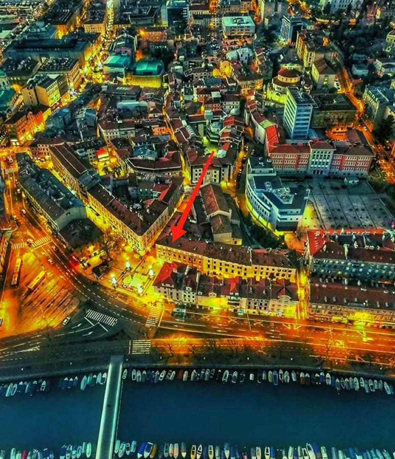 Apartment City Point Fiume Esterno foto